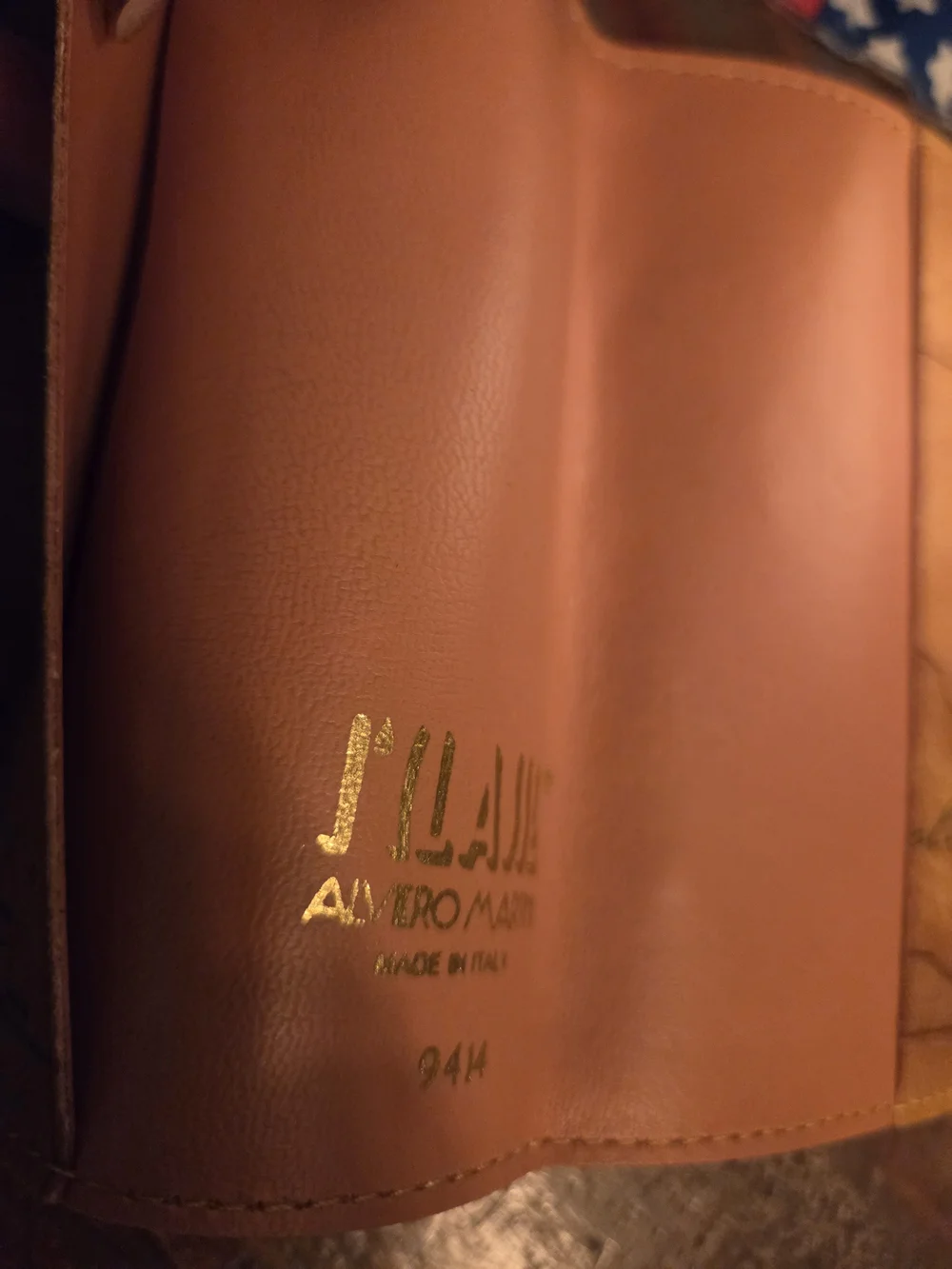 Alviero Martini Passport  Leather Wallet -